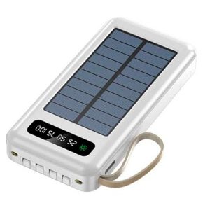 Power bank solar portátil 20.000 mAh